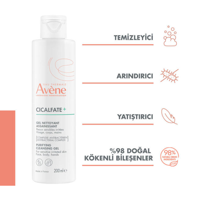 Avene%20Cicalfate+%20Purifying%20Cleansing%20Gel%20-%20Temizleme%20Jeli%20200ml