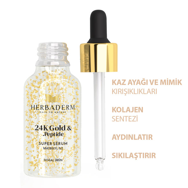 Herbaderm%2024K%20Gold%20Peptide%20-%20Yaşlanma%20Karşıtı%20Serum%2030ml