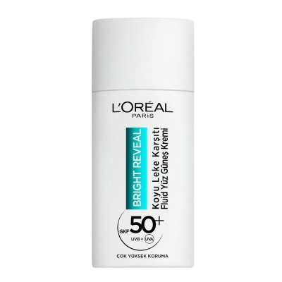 Loreal%20Paris%20Bright%20Reveal%20Koyu%20Leke%20Karşıtı%20Spf%2050%20Fluid%20Yüz%20Güneş%20Kremi%2050%20ml