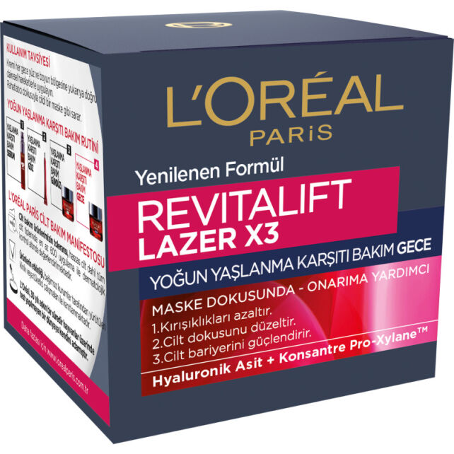 Loreal%20Paris%20Revitalift%20Lazer%20X3%20Gece%20Kremi%2050ml