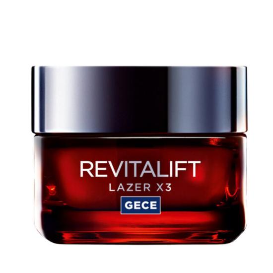 Loreal Paris Revitalift Lazer X3 Gece Kremi 50ml