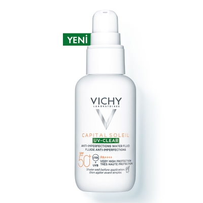 Vichy%20Capital%20Soleil%20UV-Clear%20Spf%2050%20Fluid%20Güneş%20Koruyucu%2040%20ml